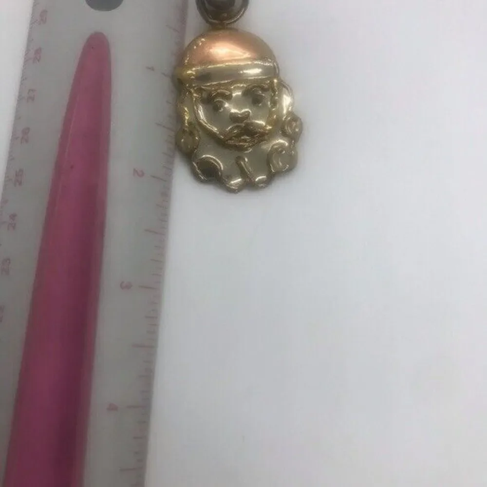 VINTAGE‎ NWT SANTA CLAUS Mixed Metal  Pierced Earrings